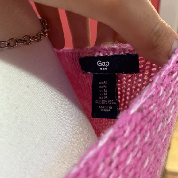 Gap Resort Pink Knitted Sweater - Picture 4 of 4